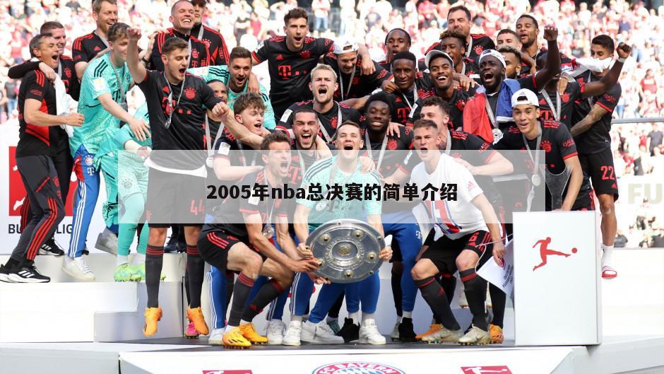 2005年nba总决赛的简单介绍